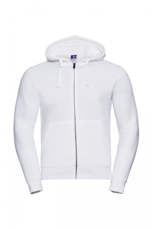 Miesten Premium vetoketjuhuppari / Mens Premium Zip Hoodie 1- tai moniväripainatuksella