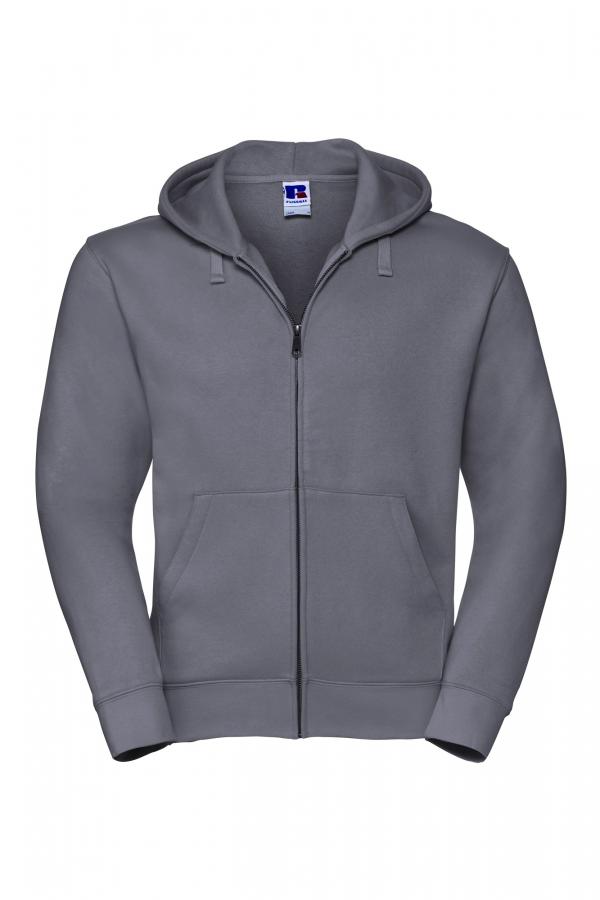 Miesten Premium vetoketjuhuppari / Mens Premium Zip Hoodie 1- tai moniväripainatuksella