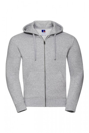 Miesten Premium vetoketjuhuppari / Mens Premium Zip Hoodie 1- tai moniväripainatuksella