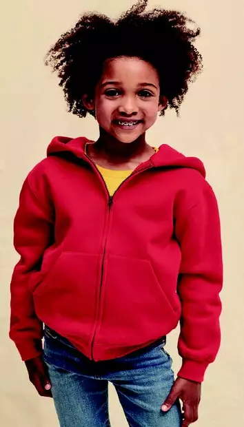 Lasten vetoketjullinen premium huppari - Vetoketjulliset lasten hupparit - 20350 - 1