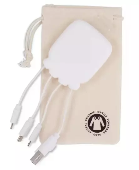 Xoopar Octopus Gamma 2 Powerbank Bio latauskaapelin kanssa 3000mAh - Ranta-aktiviteetti - LT41410 - 2